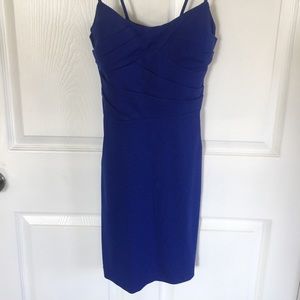 Blue pocket dress